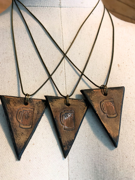 BEER STEIN - Necklace