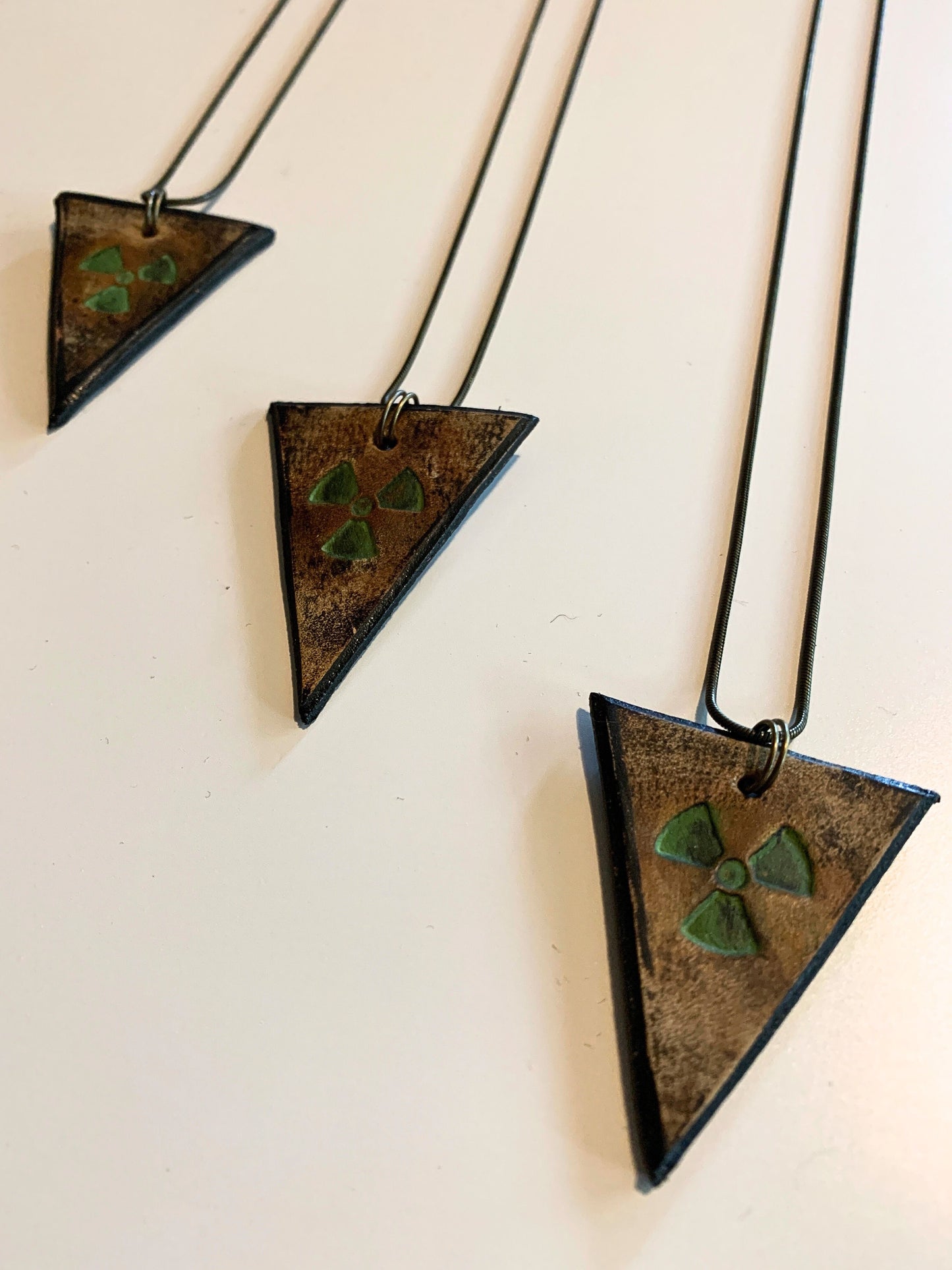 RADIOACTIVE -DYSTOPIAN TRINKET NECKLACE