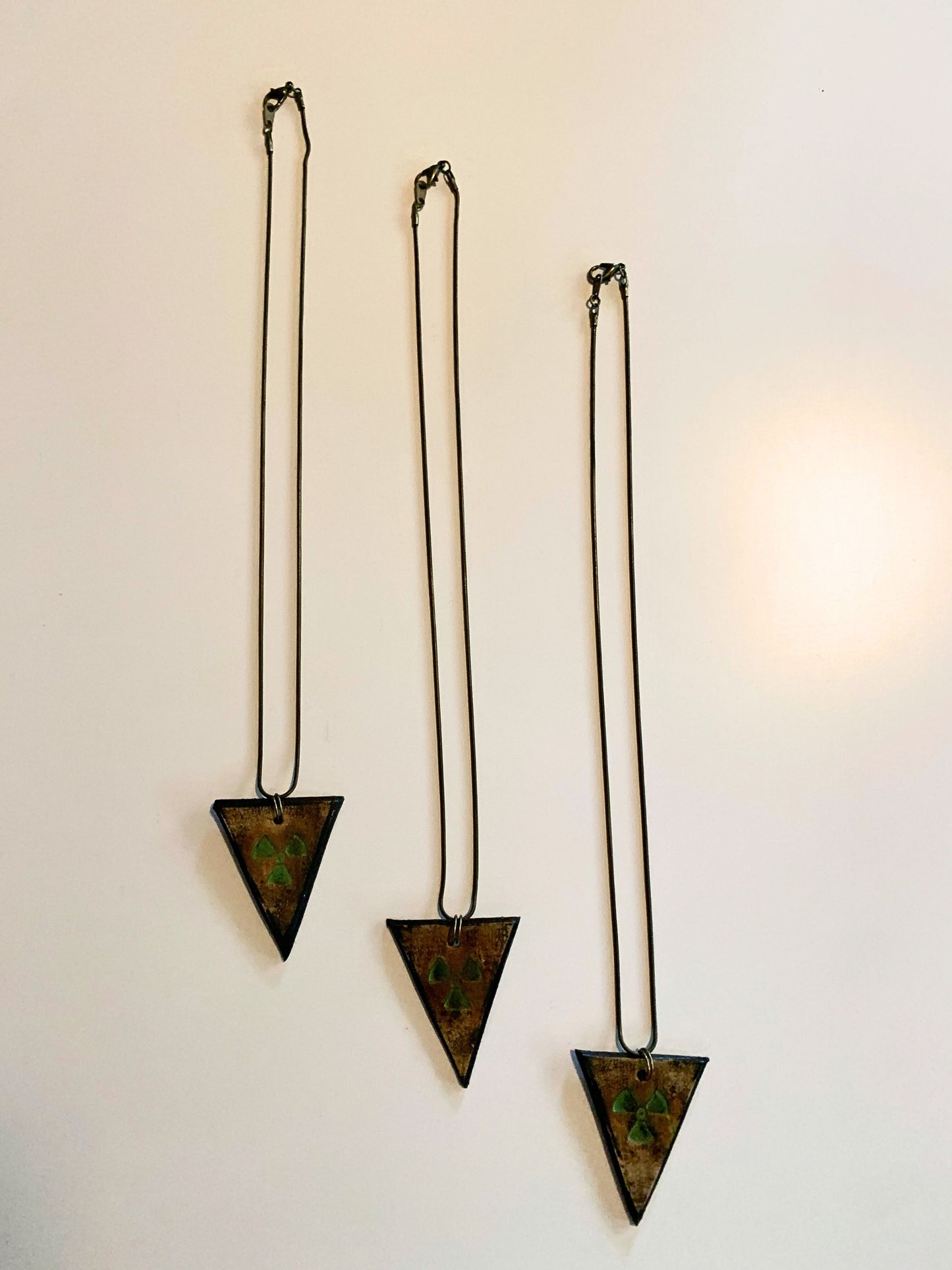 RADIOACTIVE -DYSTOPIAN TRINKET NECKLACE