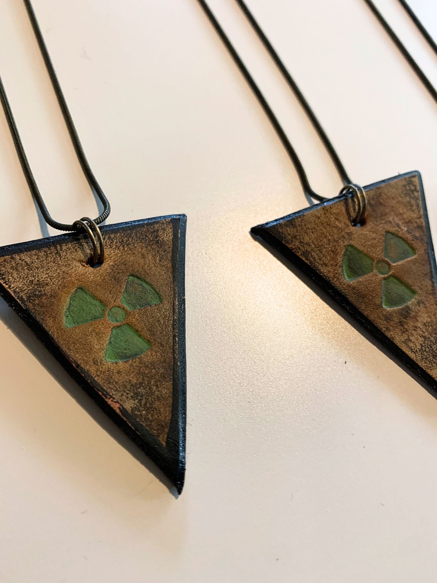 RADIOACTIVE -DYSTOPIAN TRINKET NECKLACE