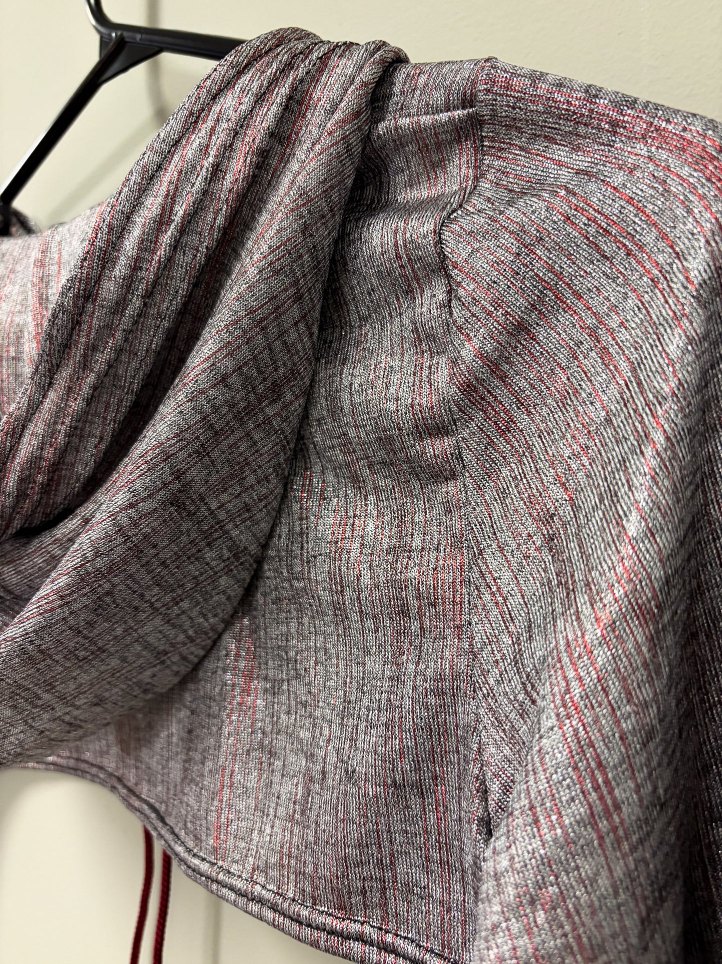 SILVER STATIC - Micro Hoodie
