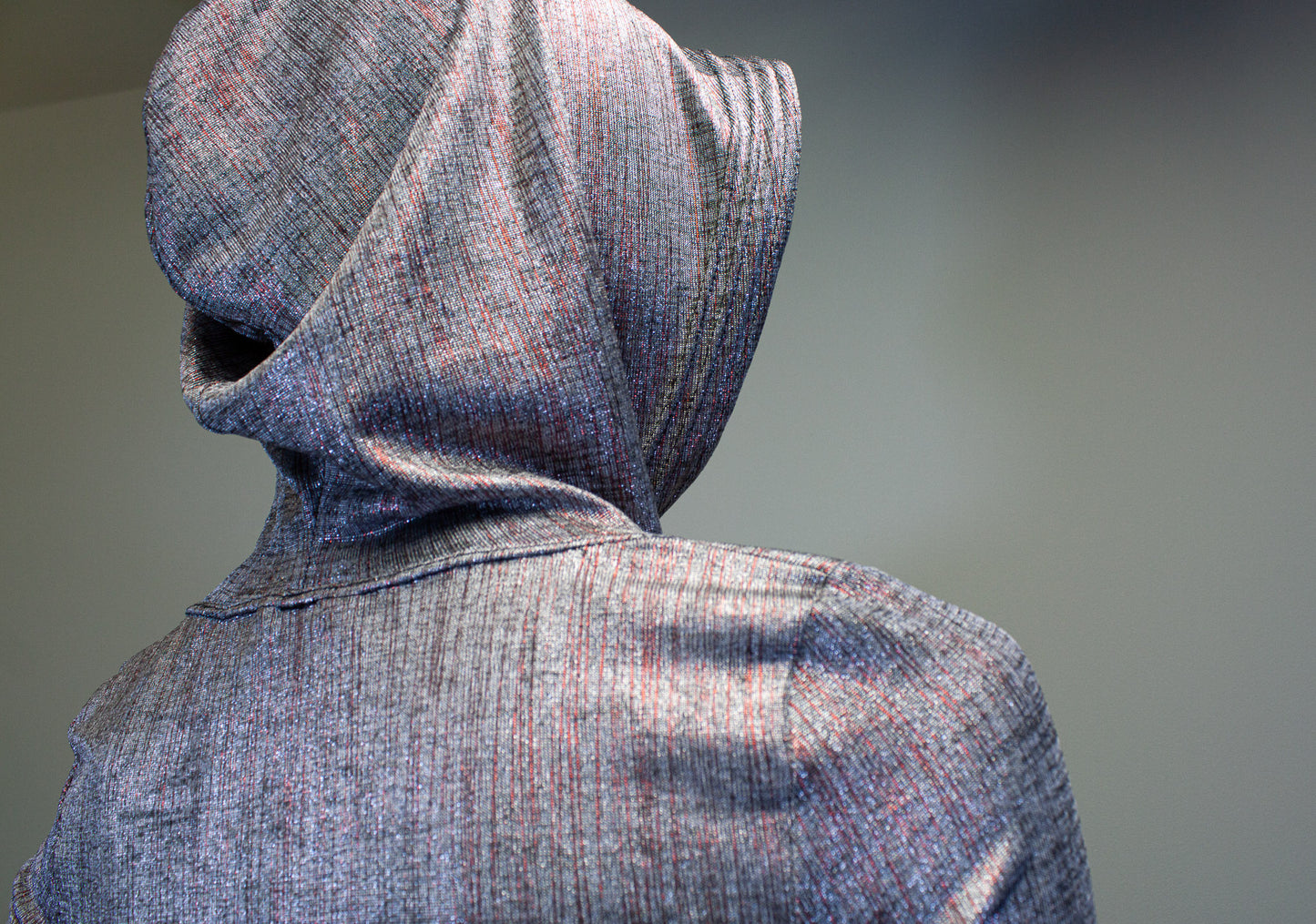 SILVER STATIC - MICRO HOODIE