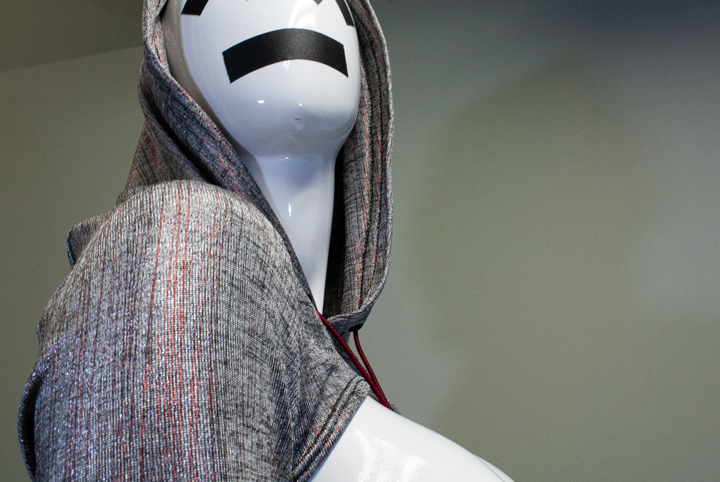 SILVER STATIC - MICRO HOODIE