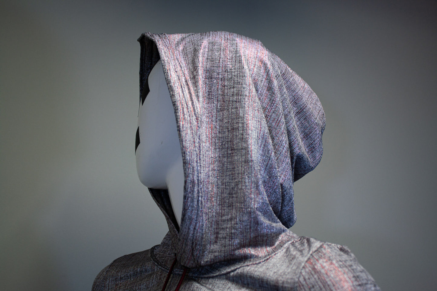 SILVER STATIC - MICRO HOODIE