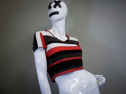 RETRO STRIPES - CROP TOP