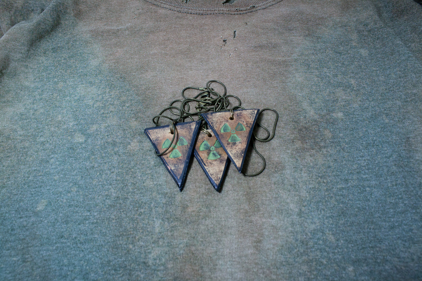 RADIOACTIVE -DYSTOPIAN TRINKET NECKLACE