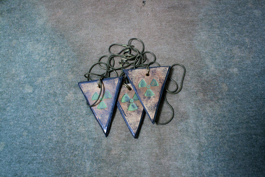 RADIOACTIVE -DYSTOPIAN TRINKET NECKLACE
