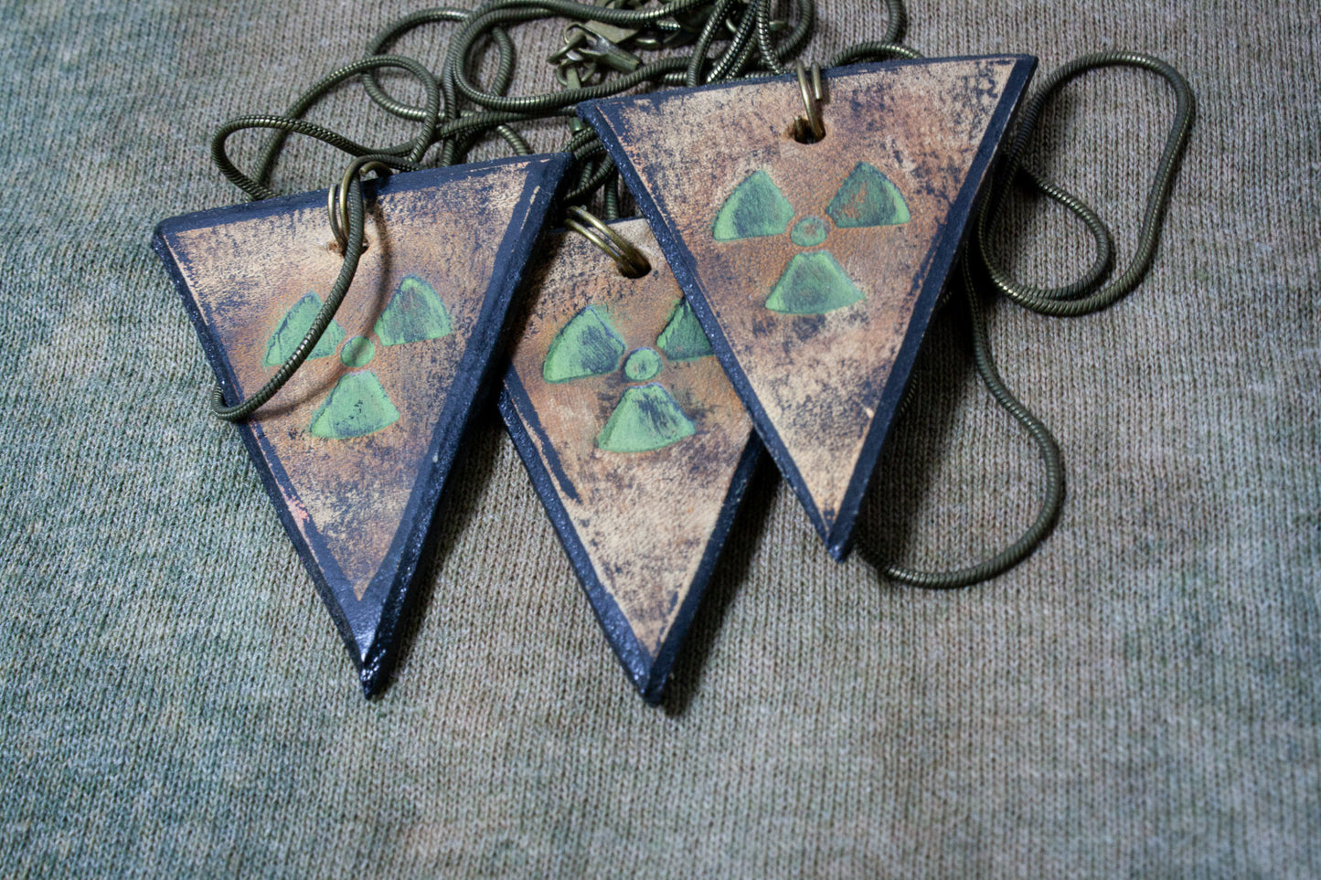RADIOACTIVE -DYSTOPIAN TRINKET NECKLACE