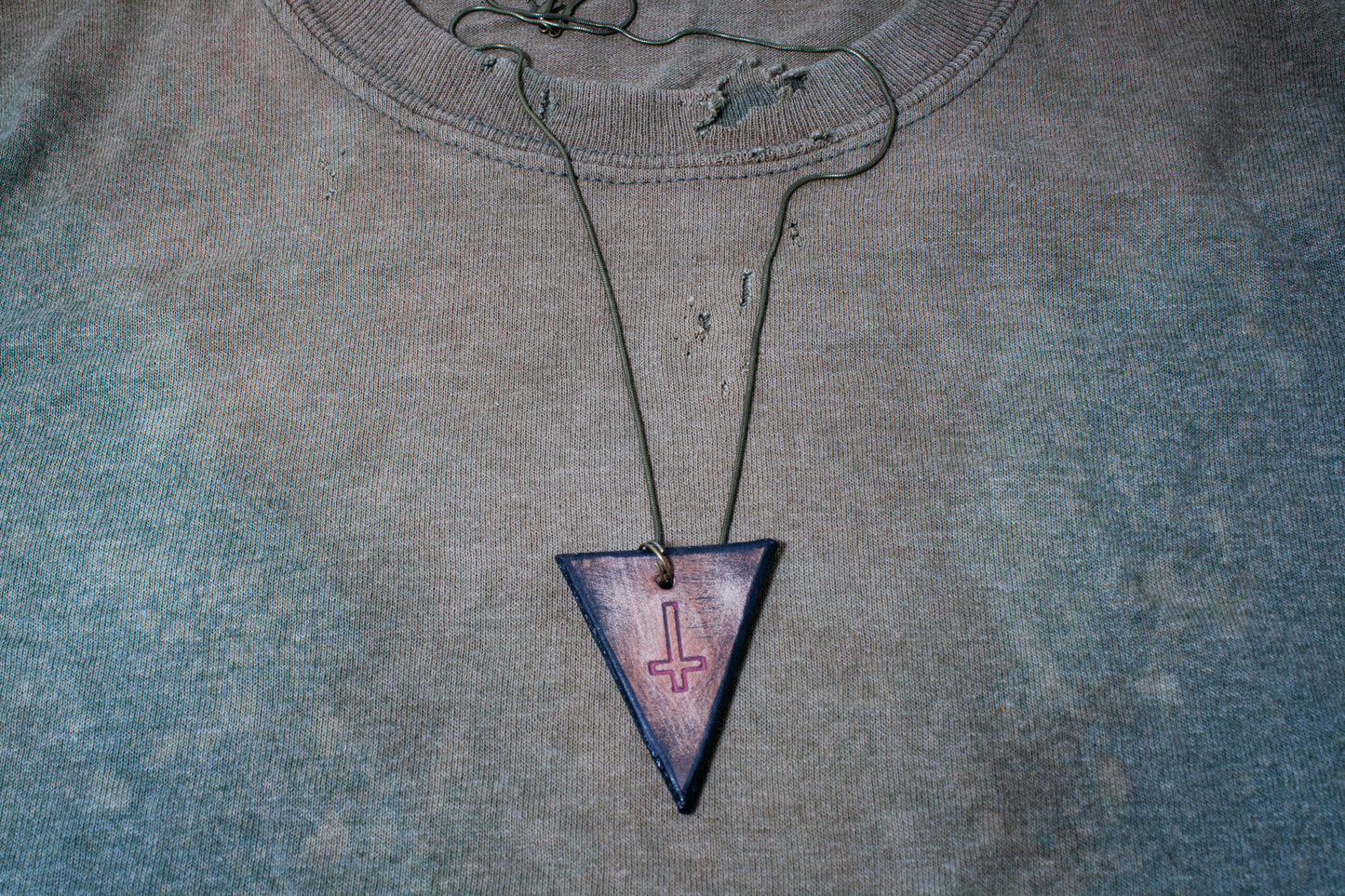 INVERTED CROSS - DYSTOPIAN TRINKET NECKLACE