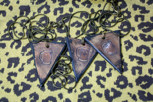 BEER STEIN - DYSTOPIAN TRINKET NECKLACE