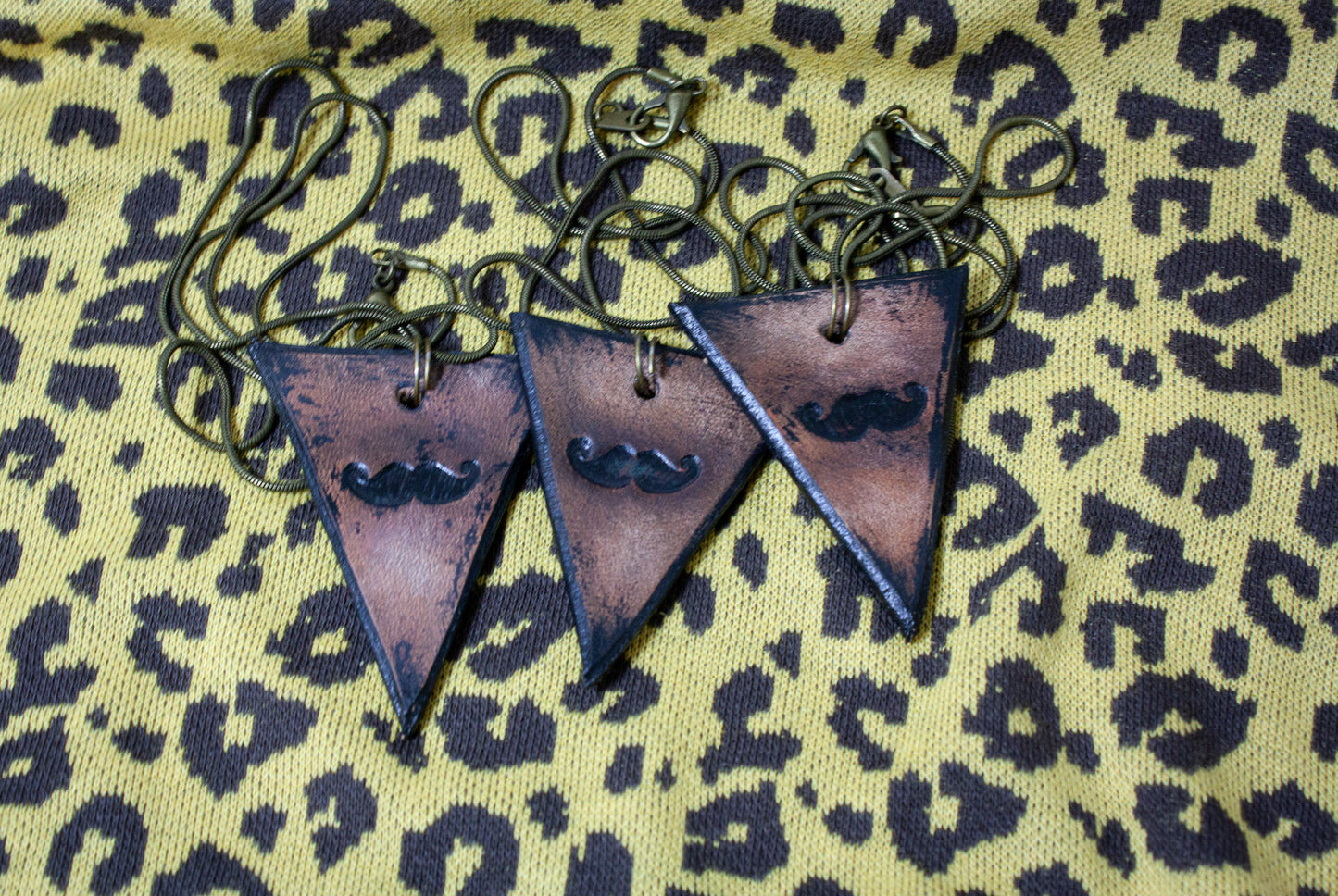 MOUSTACHE - DYSTOPIAN TRINKET NECKLACE