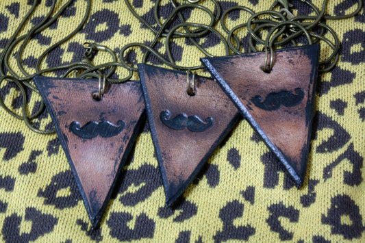 MOUSTACHE - DYSTOPIAN TRINKET NECKLACE