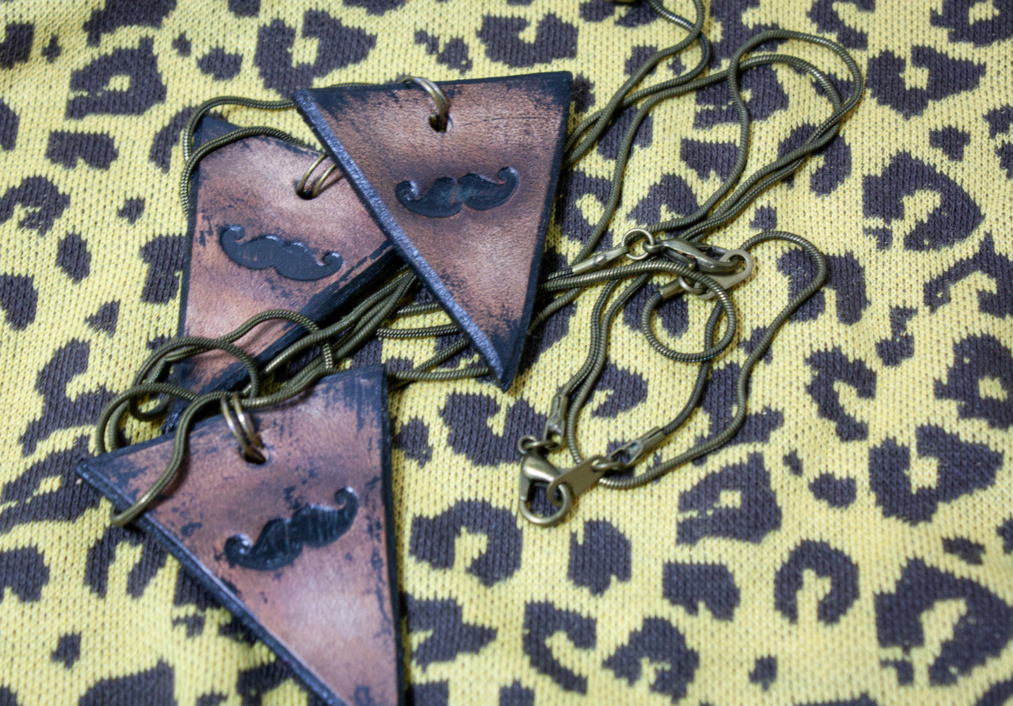 MOUSTACHE - DYSTOPIAN TRINKET NECKLACE