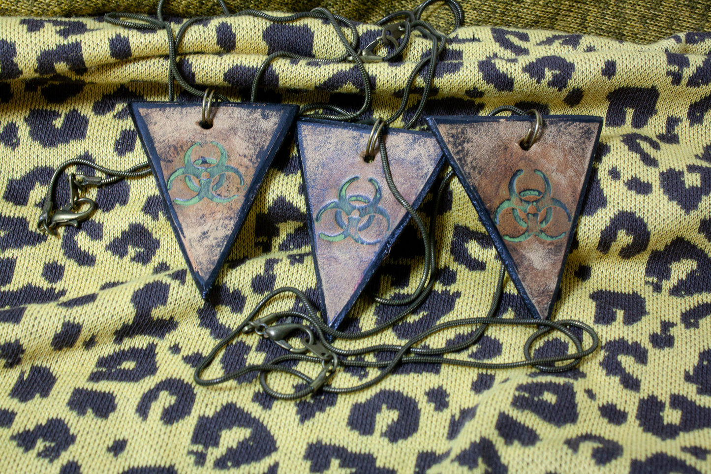 BIO-HAZARD - DYSTOPIAN TRINKET NECKLACE