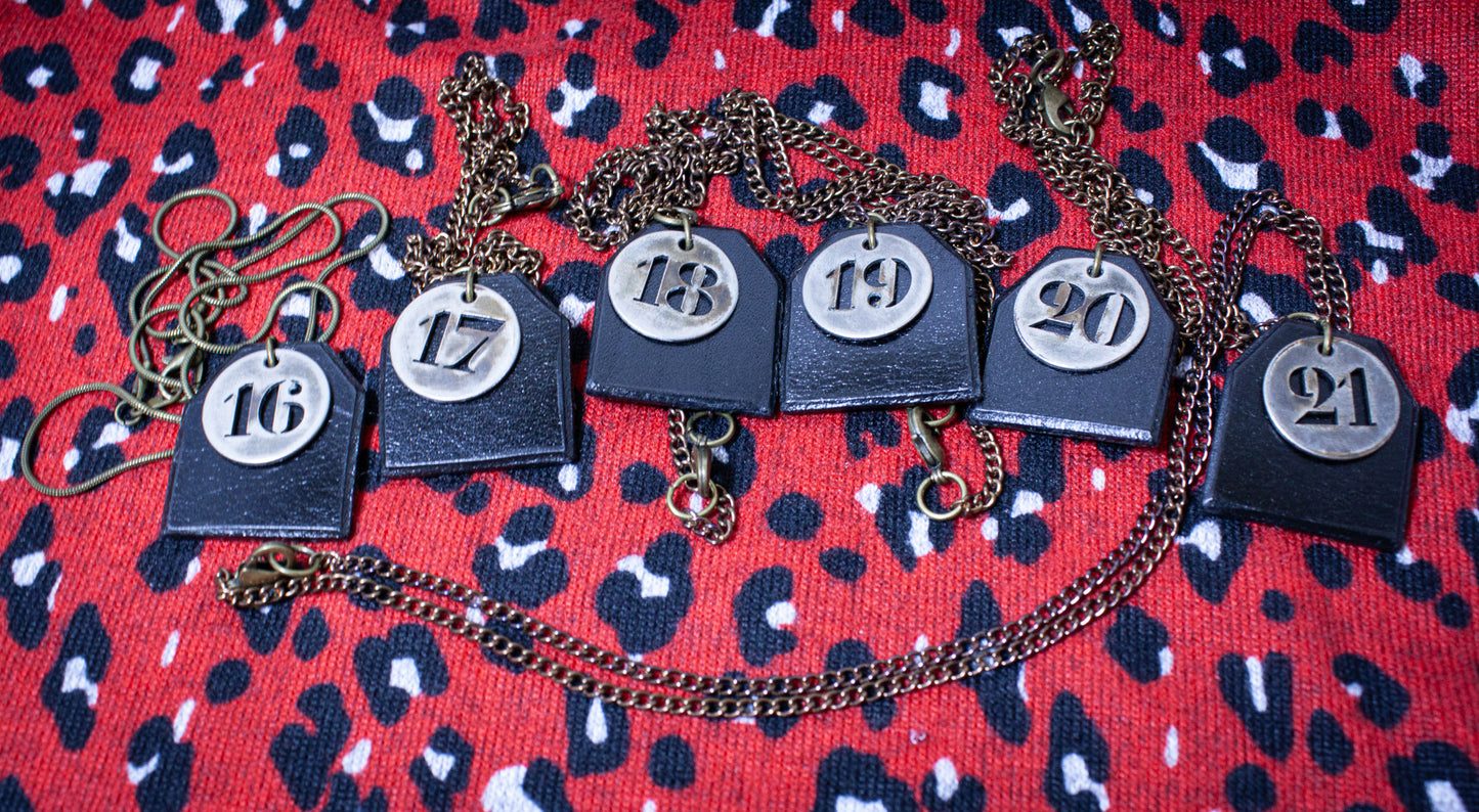 LUCKY NUMBERS NECKLACES