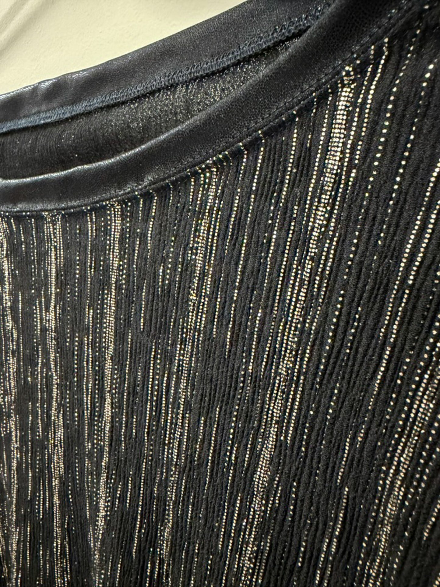 DIGITAL RAIN - Draped Crop
