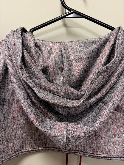 SILVER STATIC - Micro Hoodie