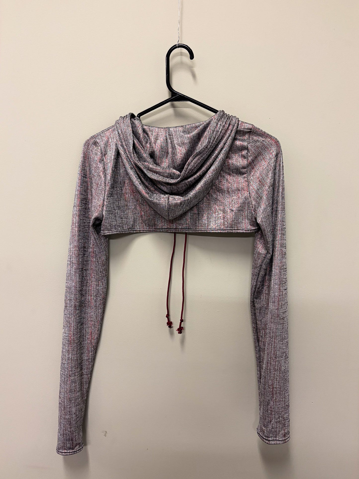 SILVER STATIC - Micro Hoodie