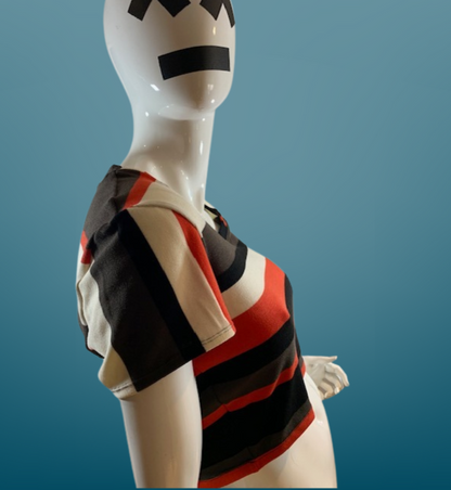 RETRO STRIPES CROP TOP