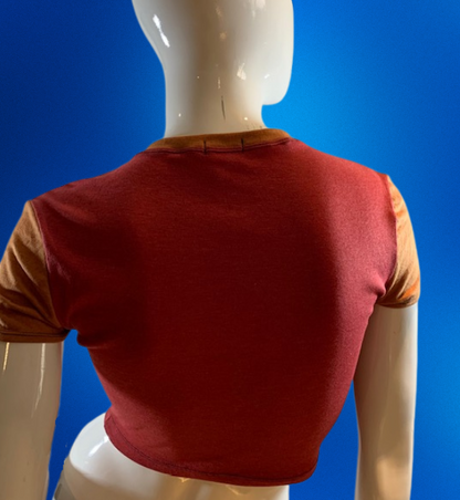 RETRO FIRE CROP TOP