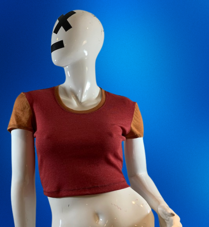 RETRO FIRE CROP TOP