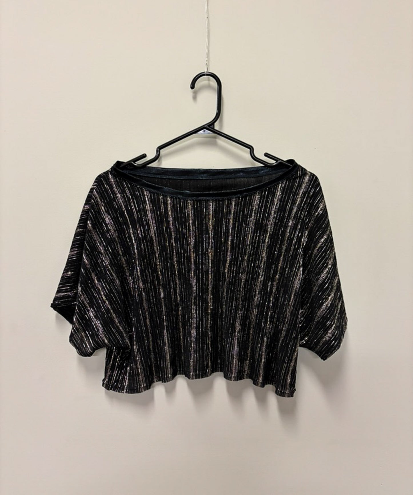 DIGITAL RAIN - Draped Crop