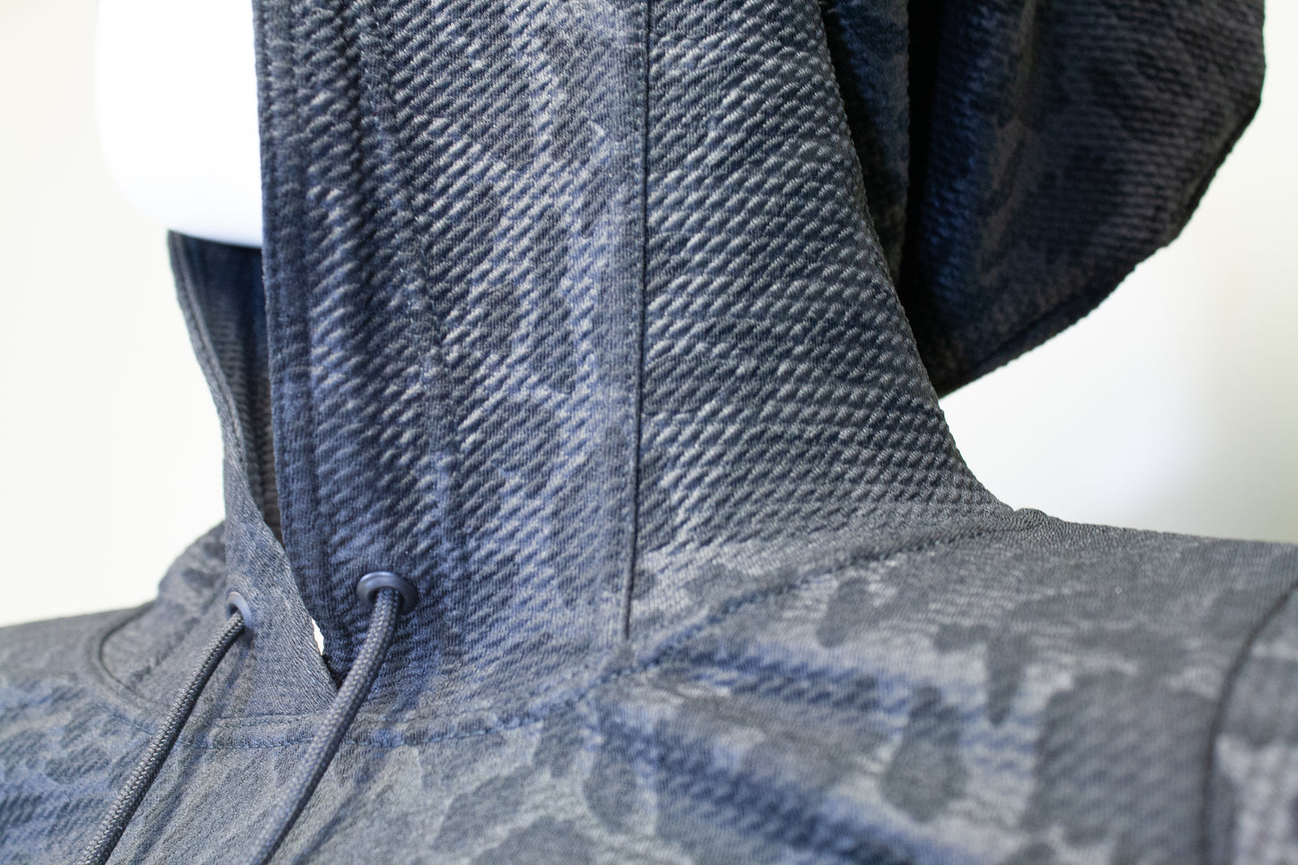 BLACK LEOPARD - MICRO HOODIE