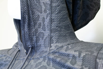 BLACK LEOPARD - MICRO HOODIE