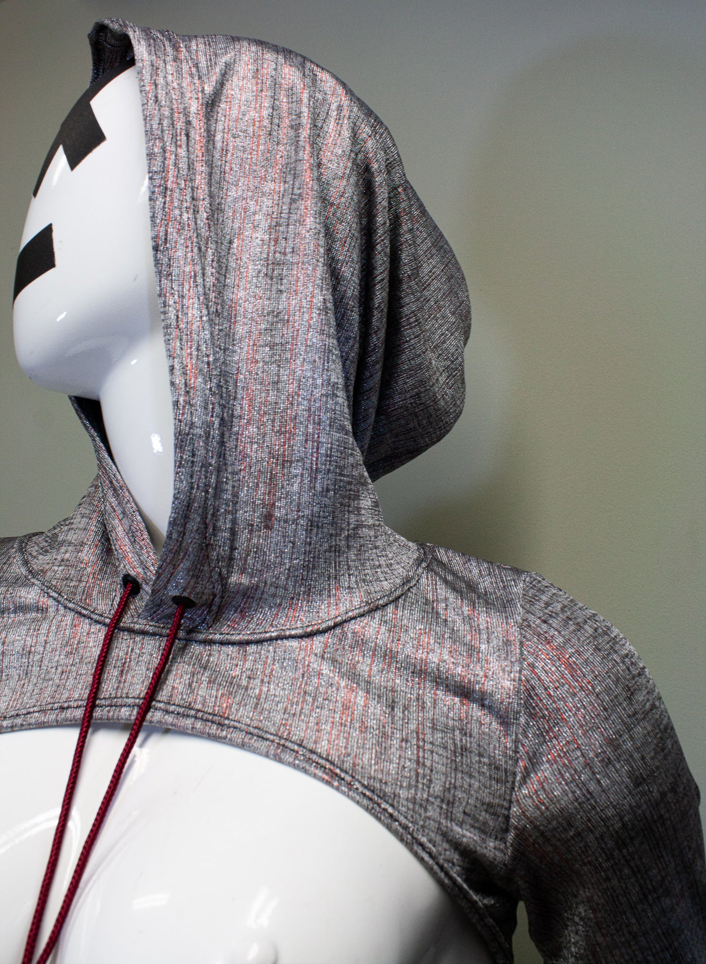 SILVER STATIC - MICRO HOODIE