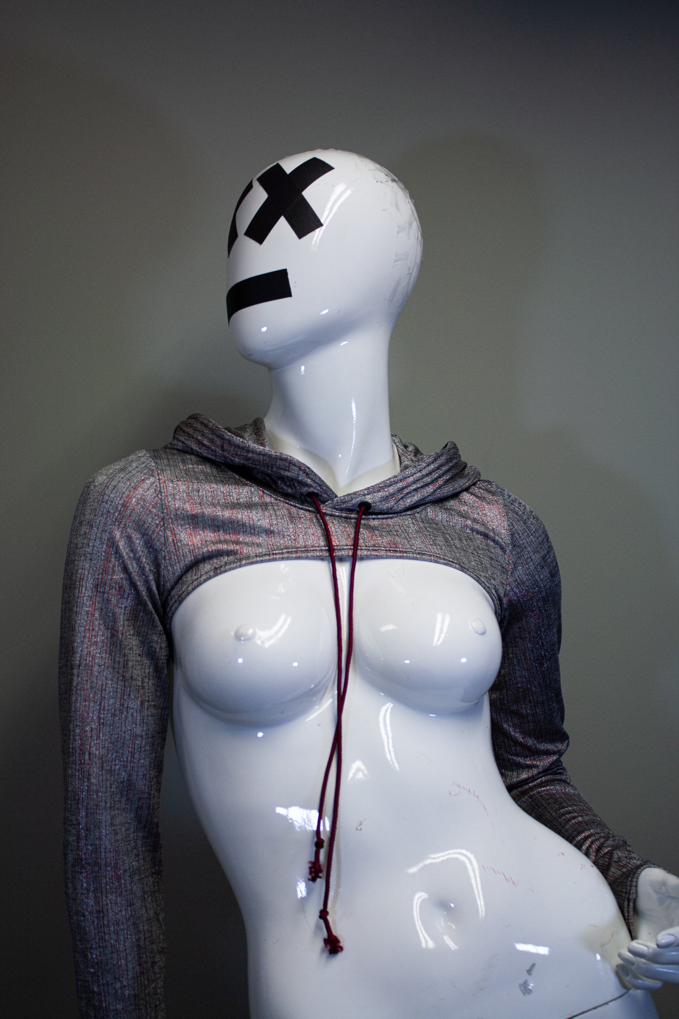 SILVER STATIC - MICRO HOODIE