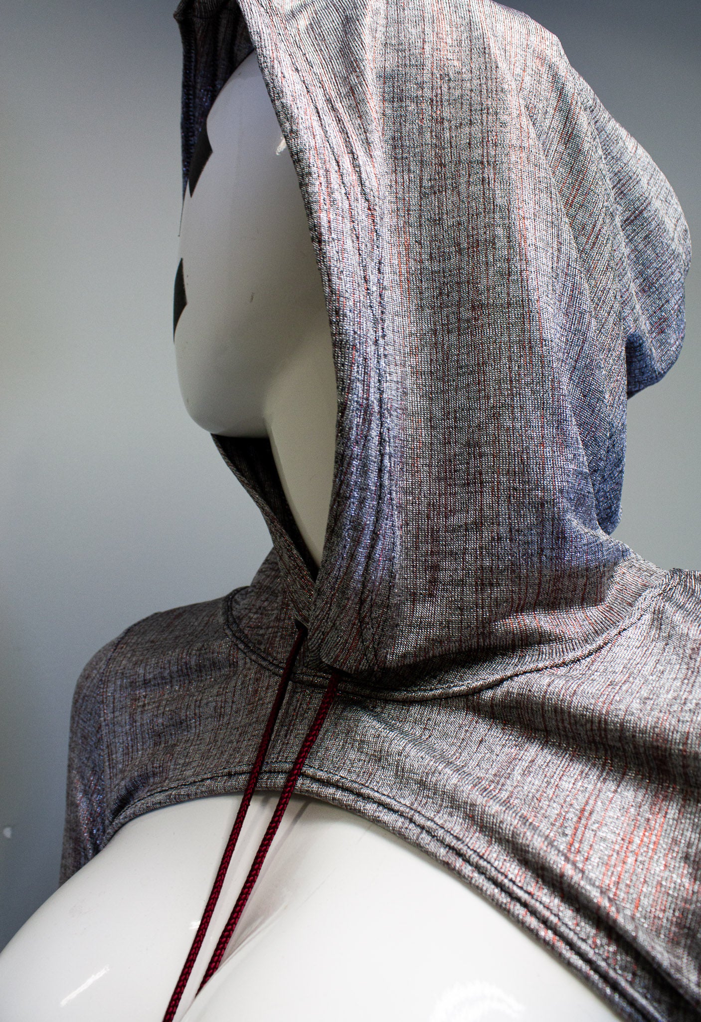 SILVER STATIC - MICRO HOODIE