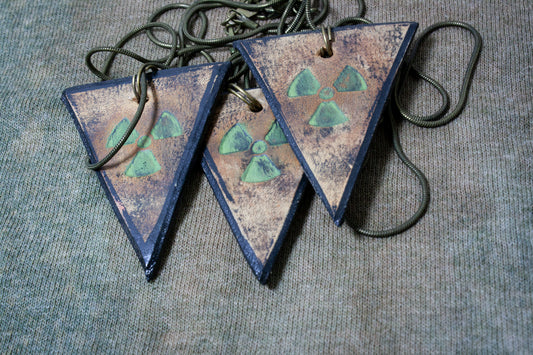 RADIOACTIVE -DYSTOPIAN TRINKET NECKLACE