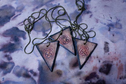 ROUTE 66 - DYSTOPIAN TRINKET NECKLACE