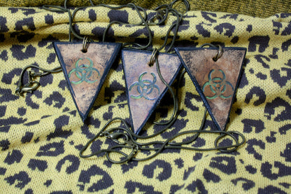 BIO-HAZARD - DYSTOPIAN TRINKET NECKLACE