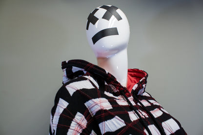 GRIDLOCKED OVERSIZE HOODIE