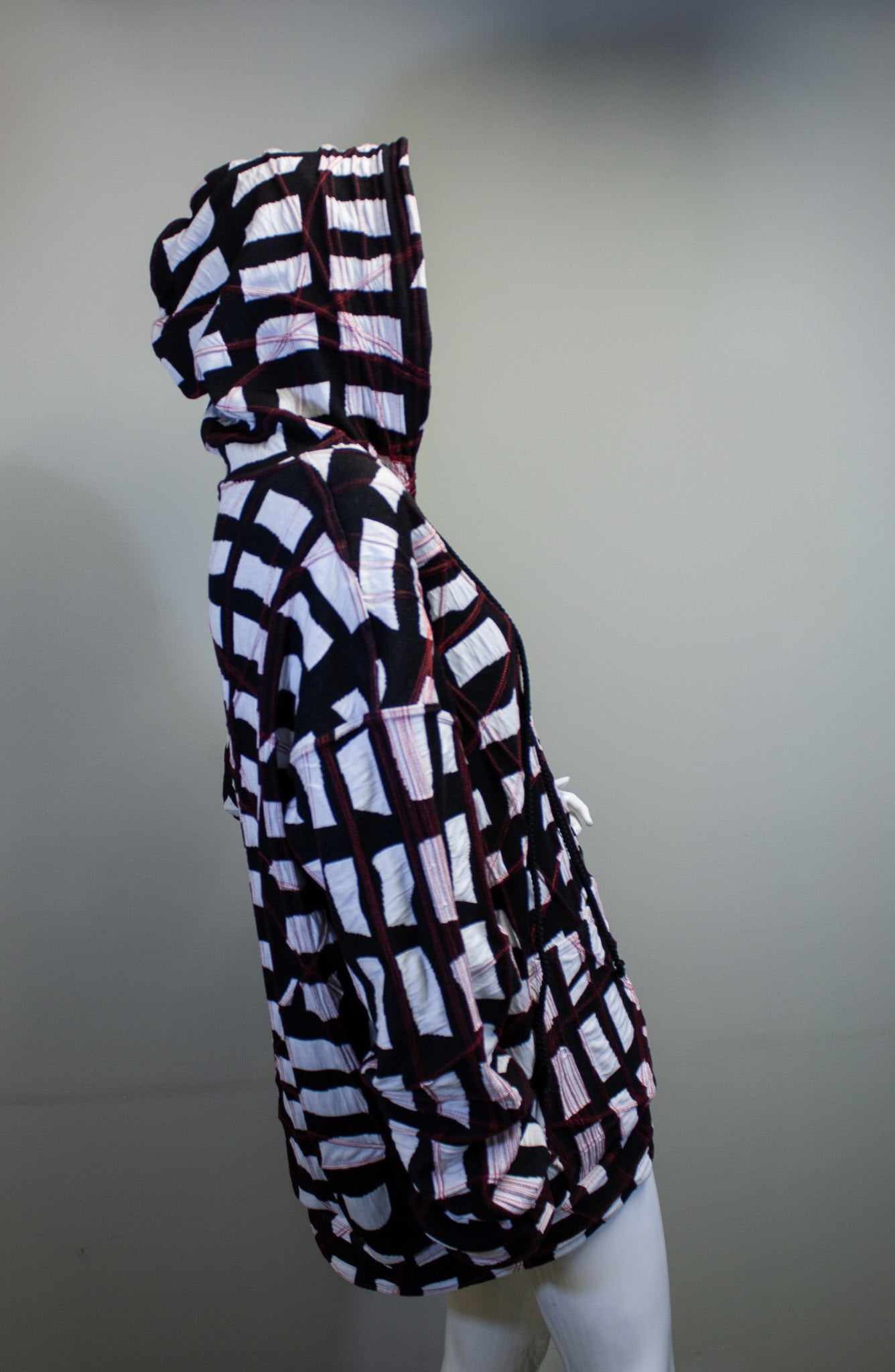 GRIDLOCKED OVERSIZE HOODIE