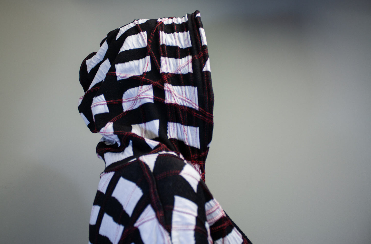 GRIDLOCKED OVERSIZE HOODIE