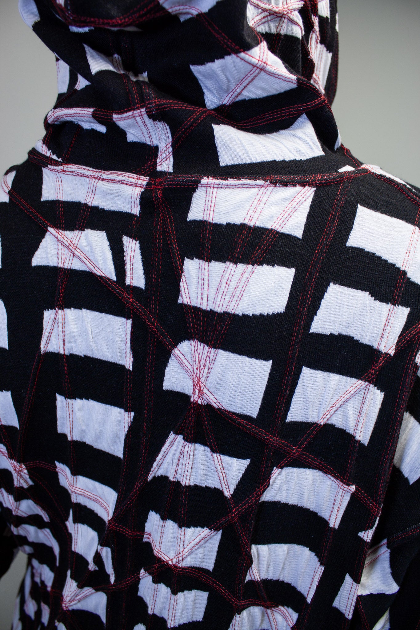 GRIDLOCKED OVERSIZE HOODIE