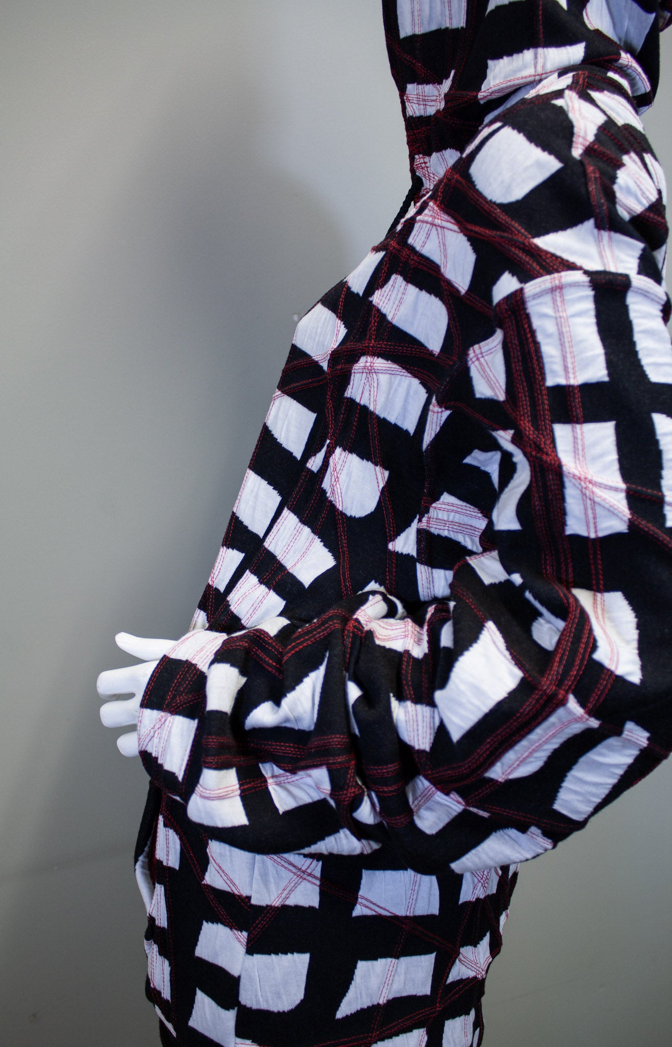 GRIDLOCKED OVERSIZE HOODIE