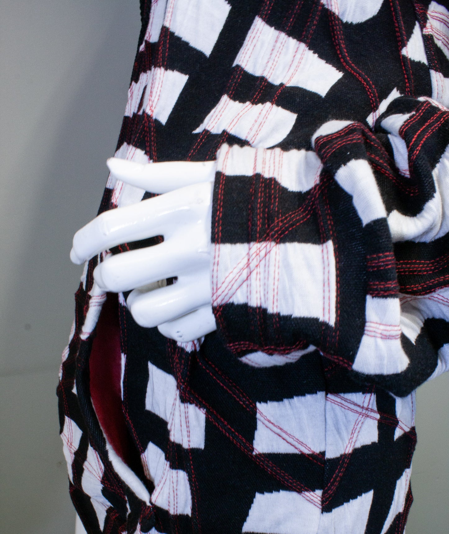 GRIDLOCKED OVERSIZE HOODIE