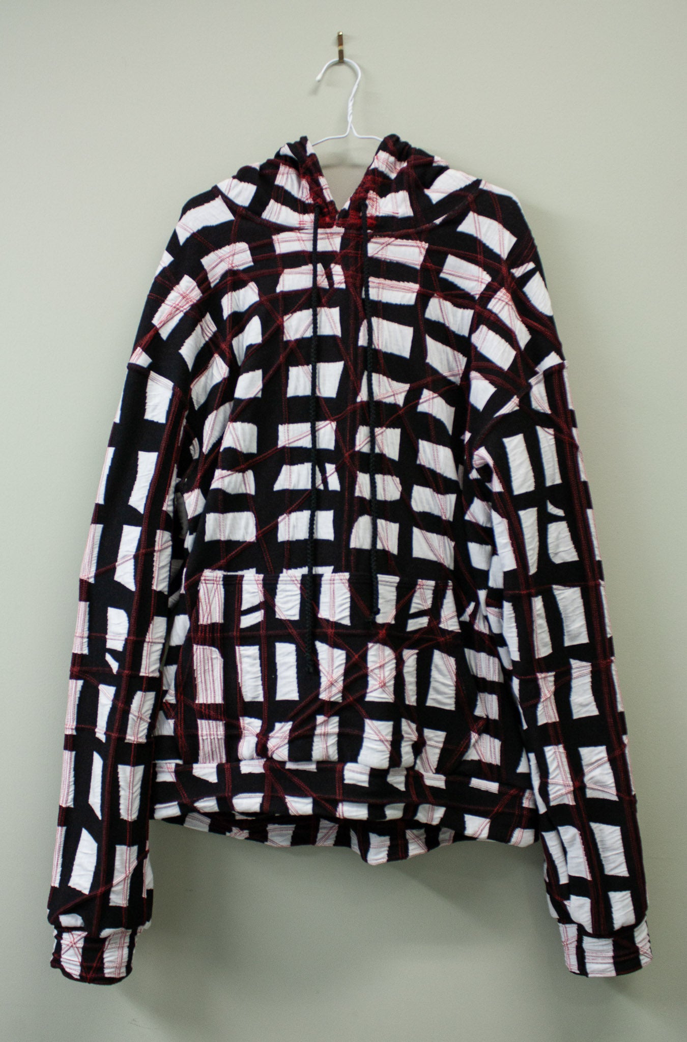 GRIDLOCKED OVERSIZE HOODIE