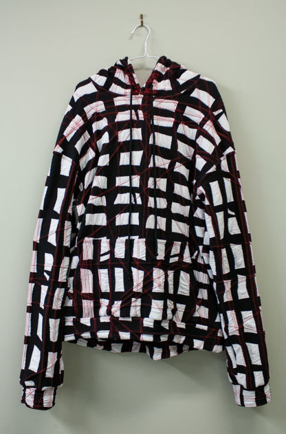GRIDLOCKED OVERSIZE HOODIE