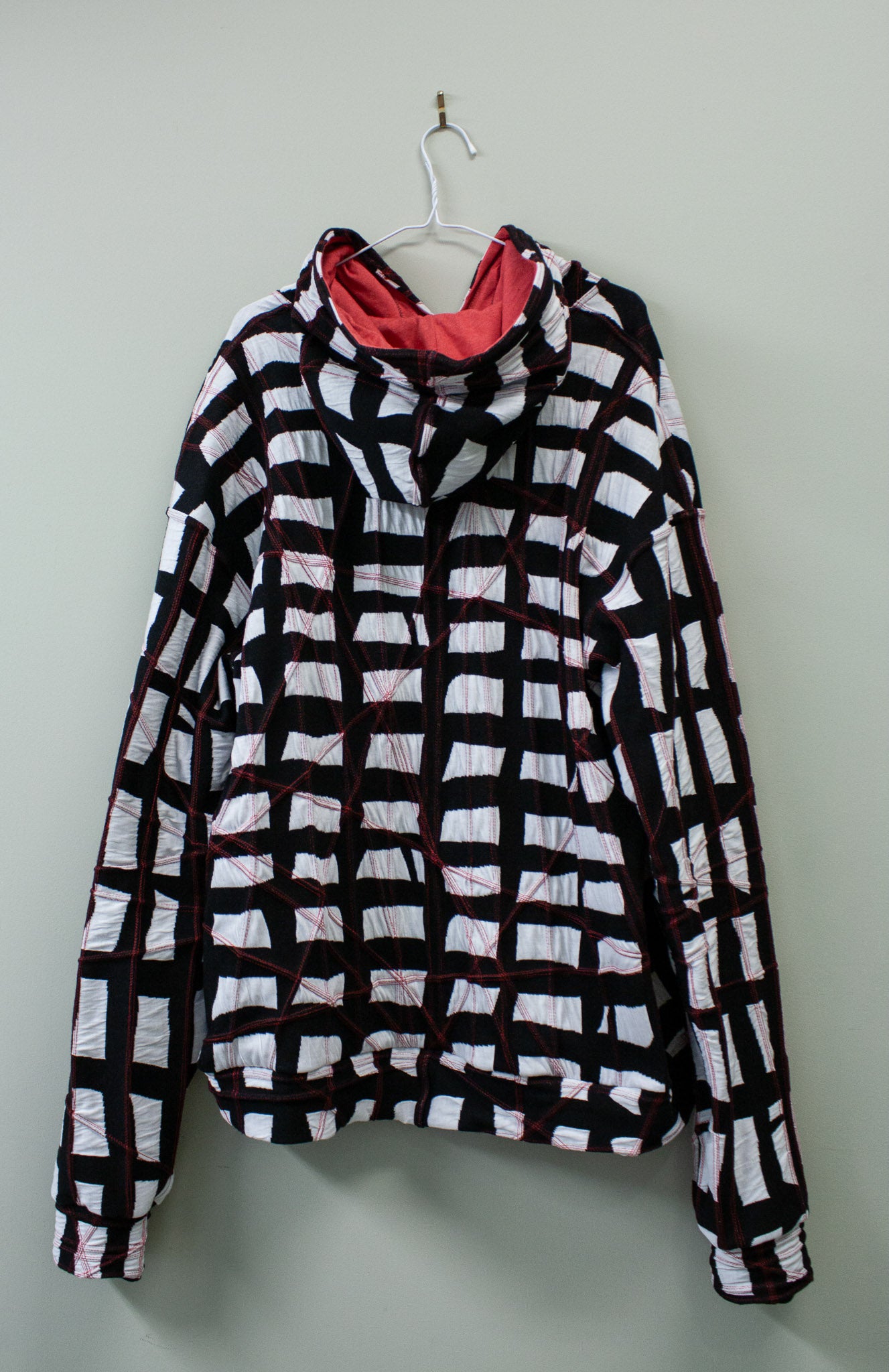 GRIDLOCKED OVERSIZE HOODIE