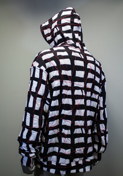 GRIDLOCKED OVERSIZE HOODIE