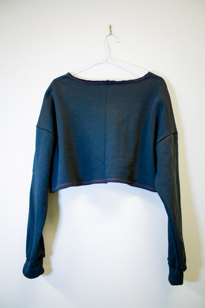 *SAMPLE SALE* ABSTRACT OUROBOROS SWEATER