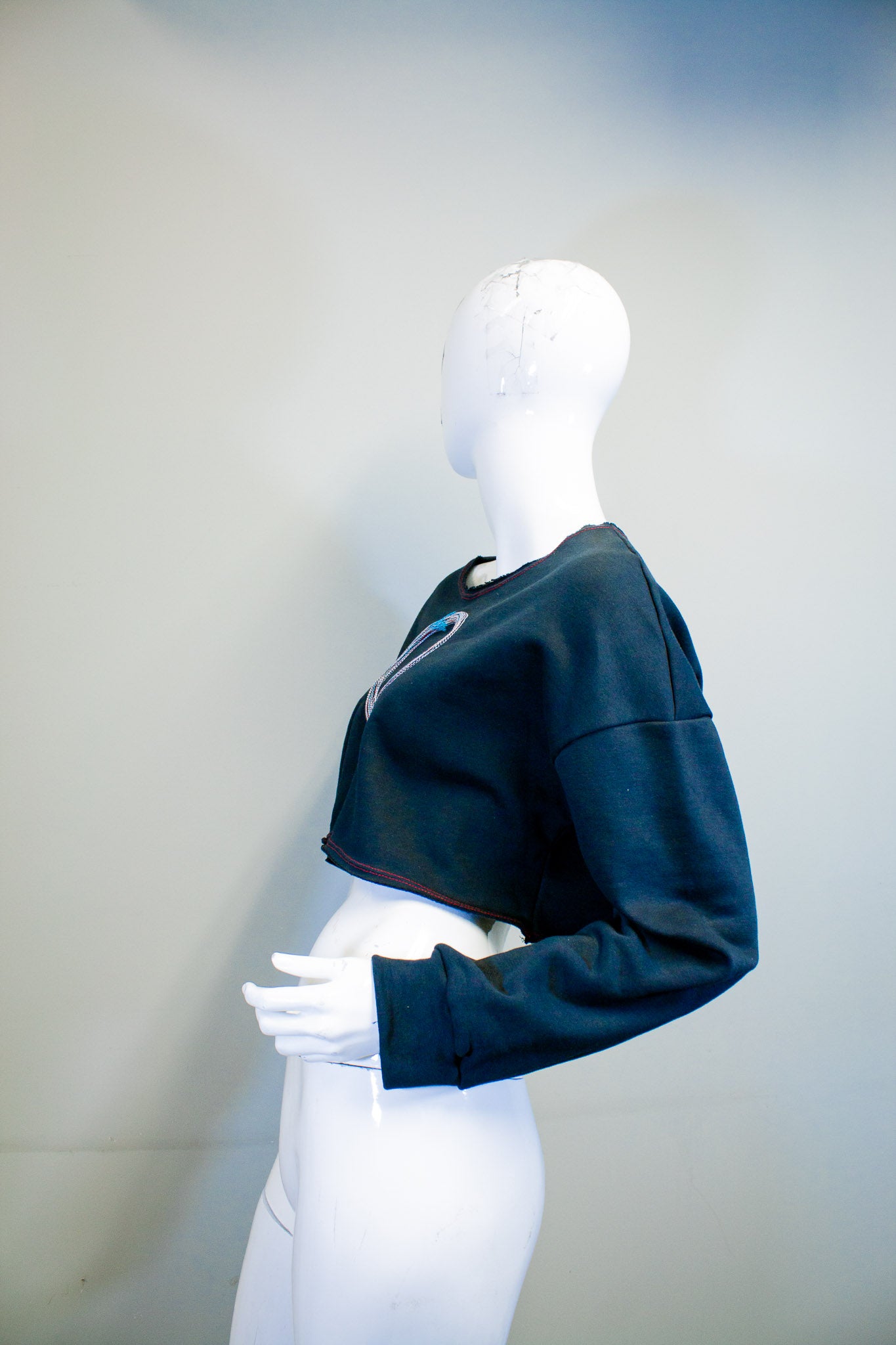 *SAMPLE SALE* ABSTRACT OUROBOROS SWEATER