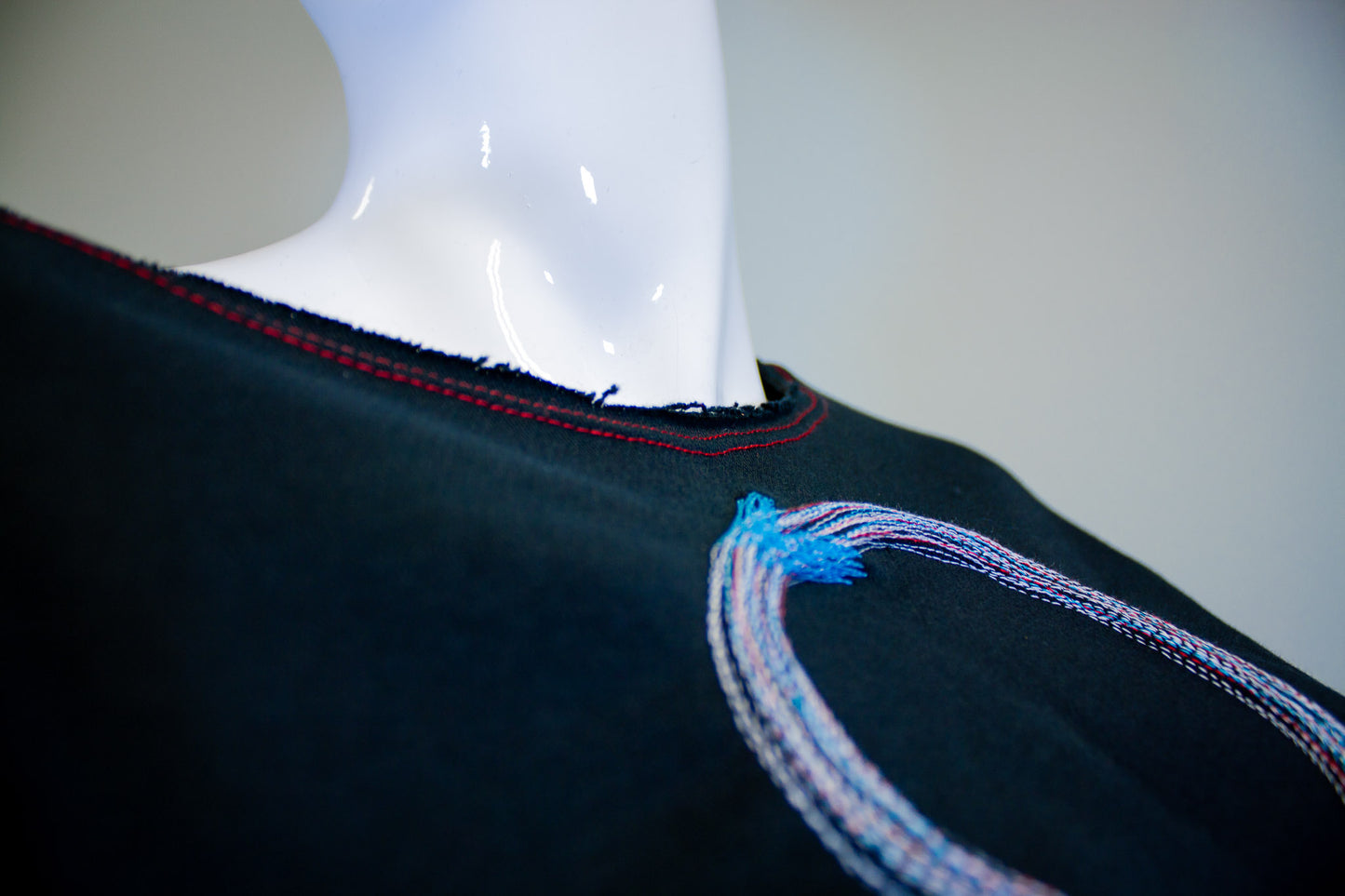 *SAMPLE SALE* ABSTRACT OUROBOROS SWEATER