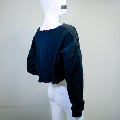 *SAMPLE SALE* ABSTRACT OUROBOROS SWEATER