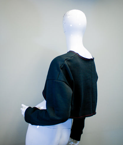 *SAMPLE SALE* ABSTRACT OUROBOROS SWEATER