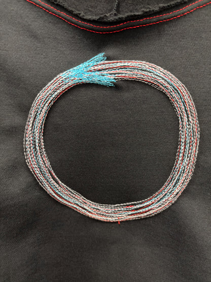 ABSTRACT OUROBOROS - Cropped Sweater